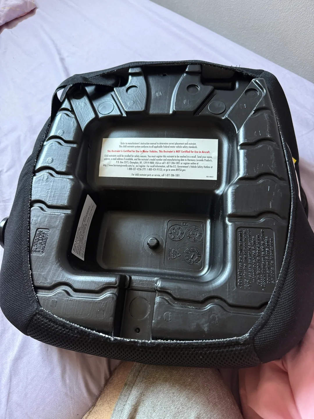 Harmony Black Dreamtime Booster Seat image indicator(3)