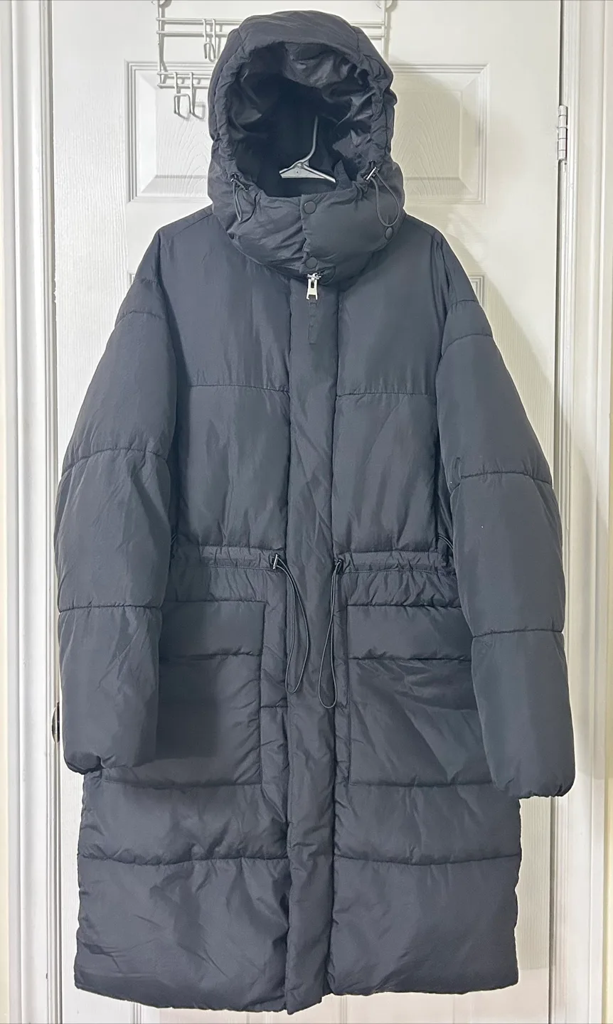 Women Long Down Winter Jacket