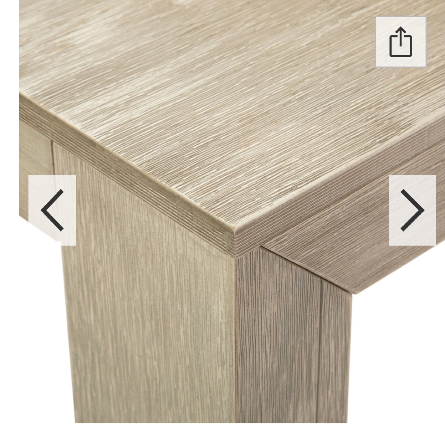 Dining Table - Beige, Solid Wood - photo 4