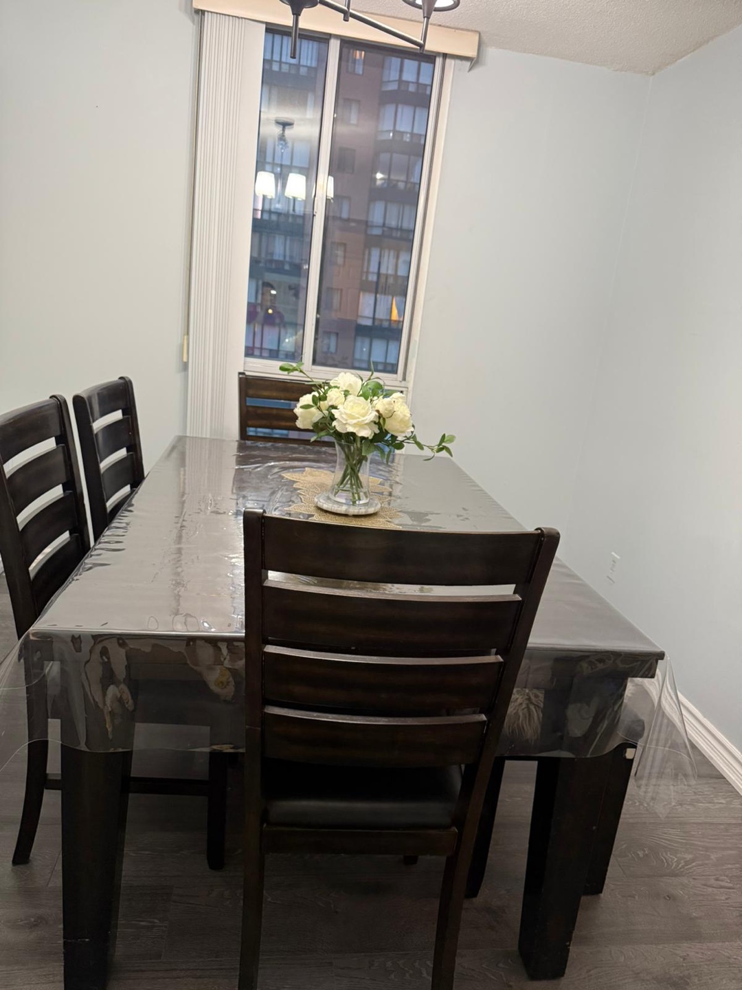 Dining Table with 4 chair and a bench - photo 3
