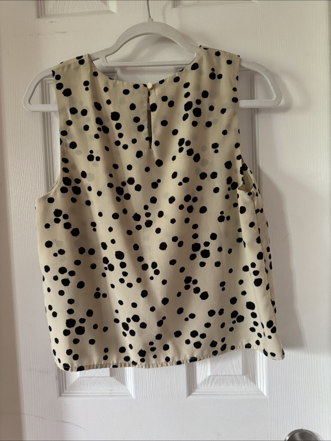 Forever 21 Polka Dot Sleeveless Top - Size S - photo 2
