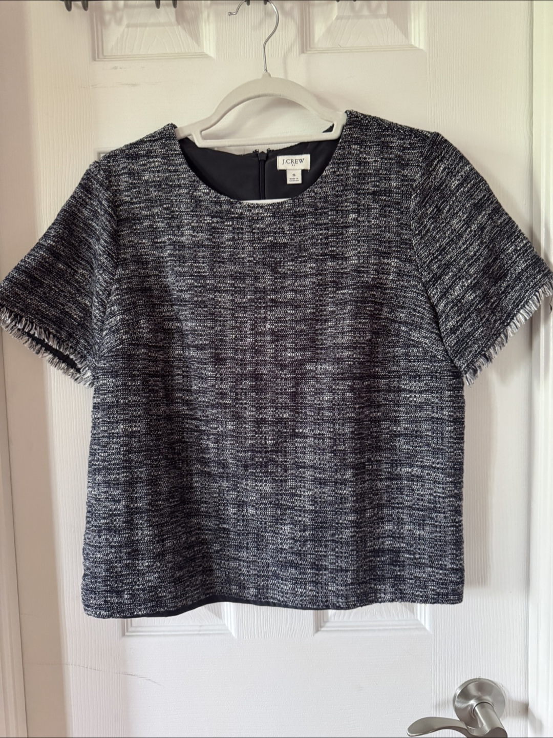 J.Crew Tweed Top - Size S