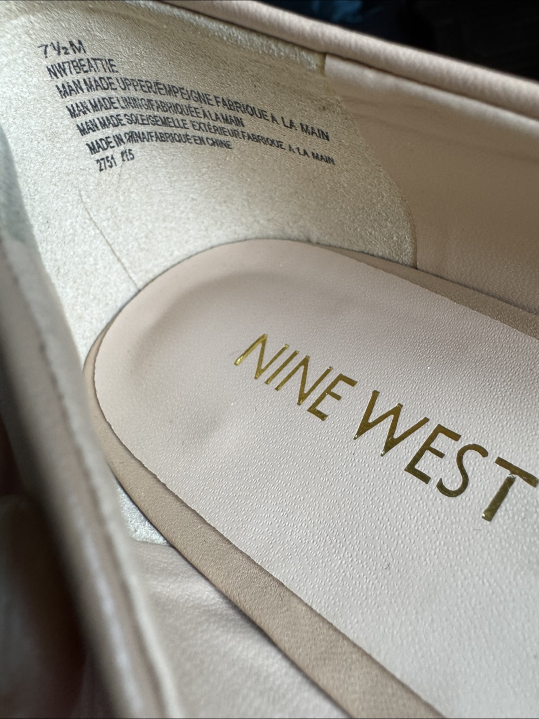 Nine West NW7BEATTIE Flats - Size 7.5 - photo 4