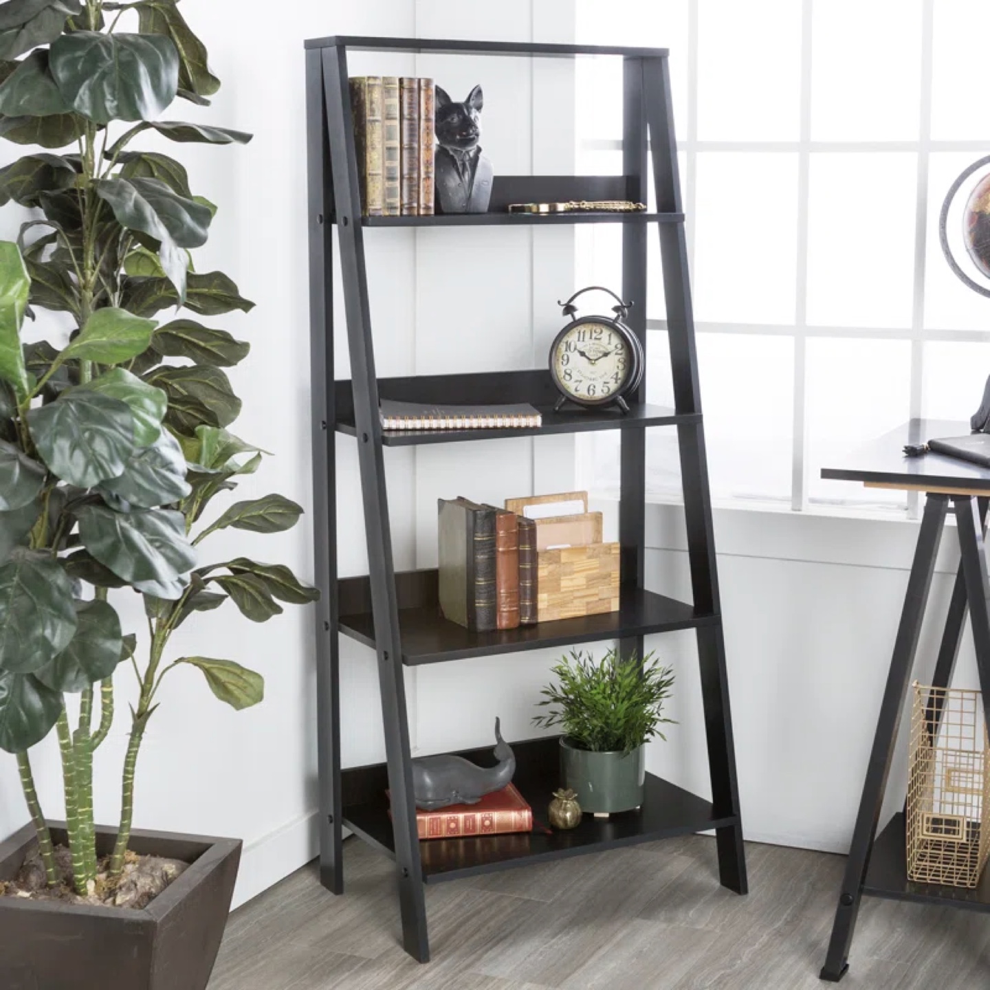 Wayfair Haralda Ladder Bookcase - photo 2