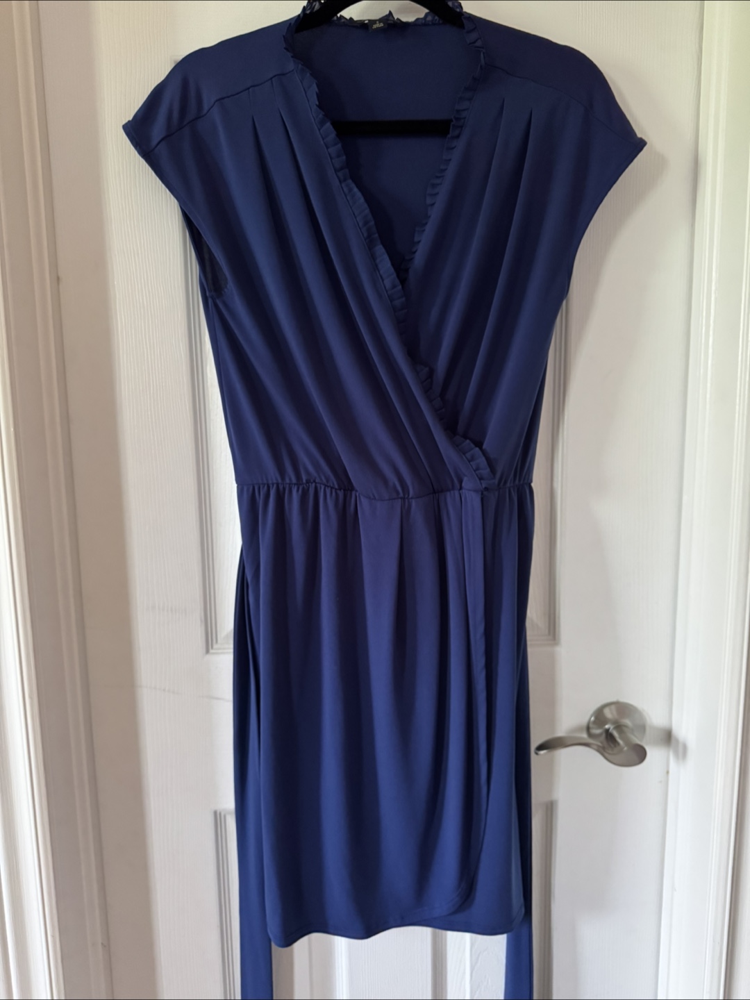Banana Republic Blue Wrap Dress - Size S - photo 4