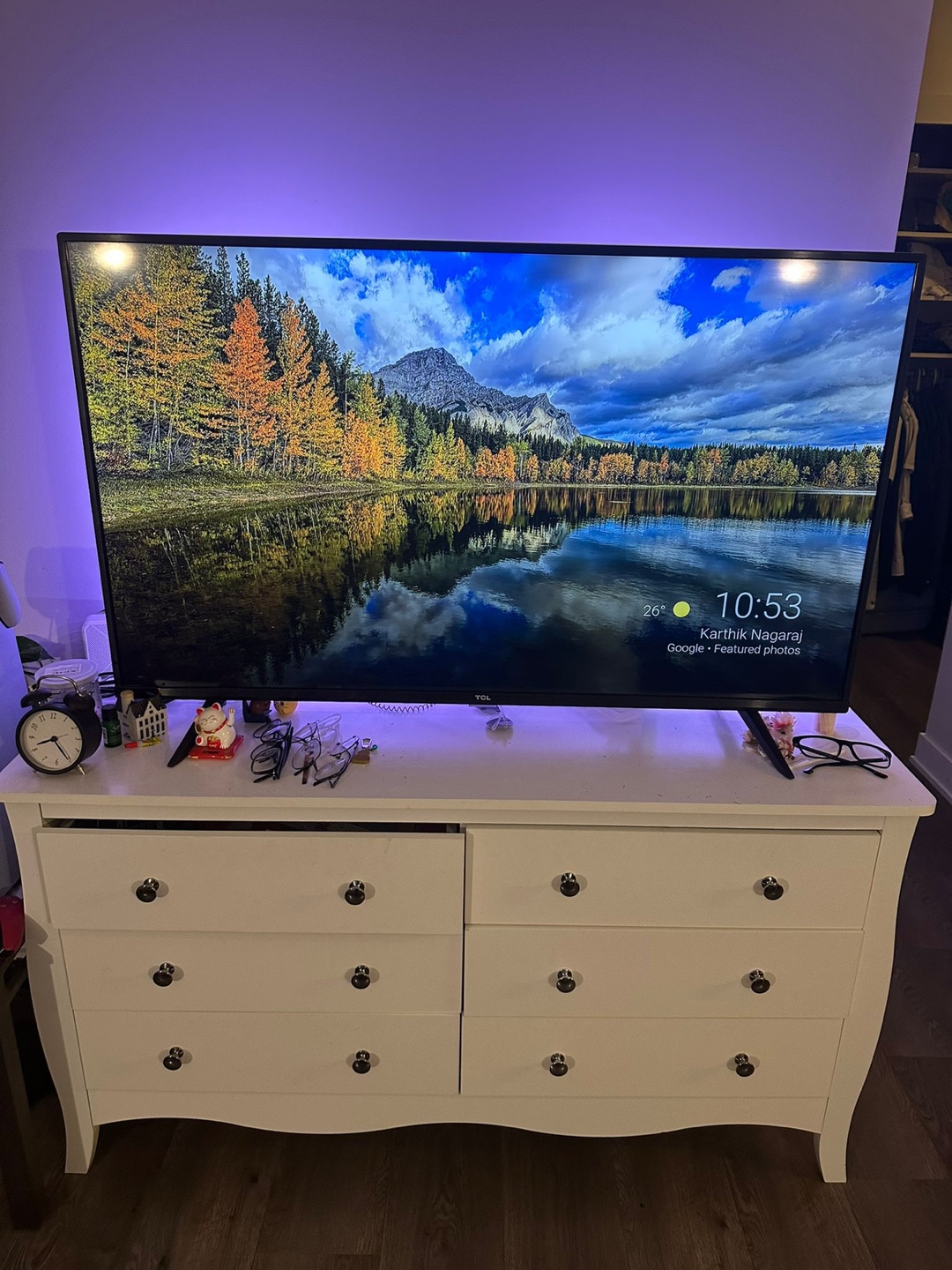 Tv with tv stand