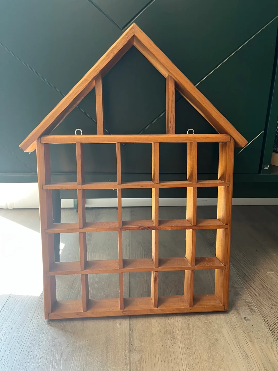 Wooden House-Shaped Shelf thumbnail