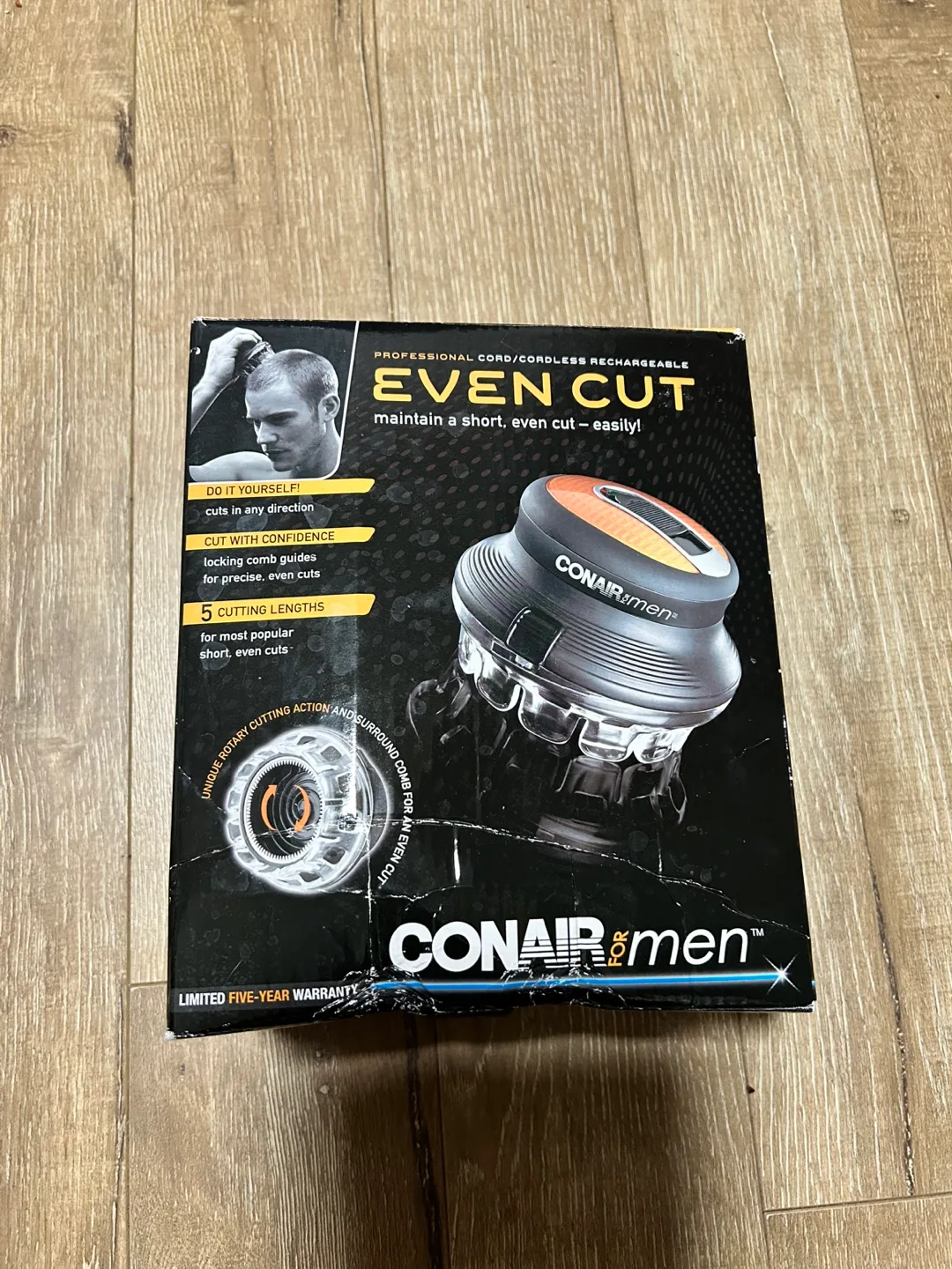 Conair Even Cut Cordless  Hair Clipper thumbnail