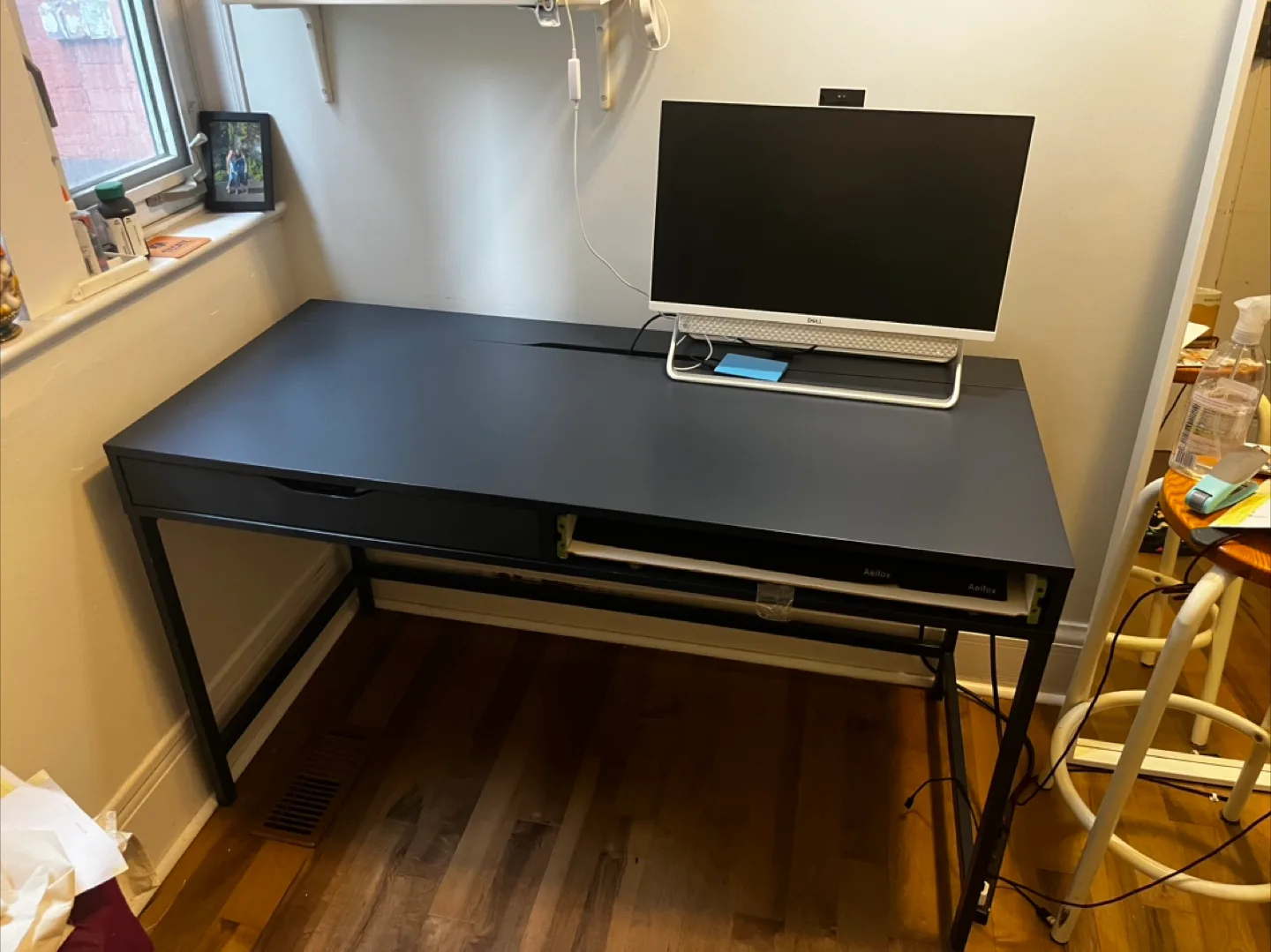 IKEA Alex desk, dark blue thumbnail