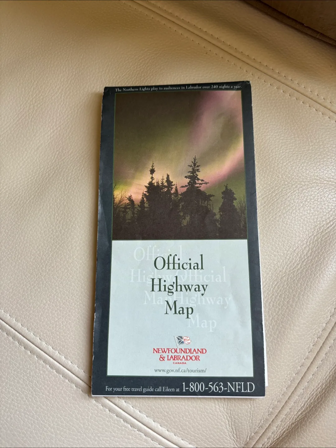 #Freecycle# Newfoundland & Labrador Official Highway Map thumbnail