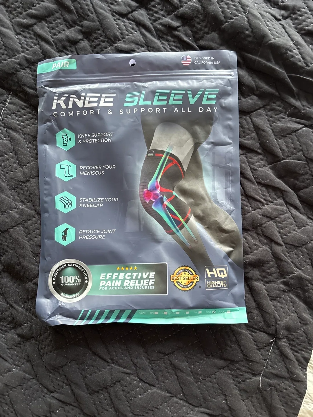Modvel XXL Knee Compression Sleeves + Sweatband thumbnail