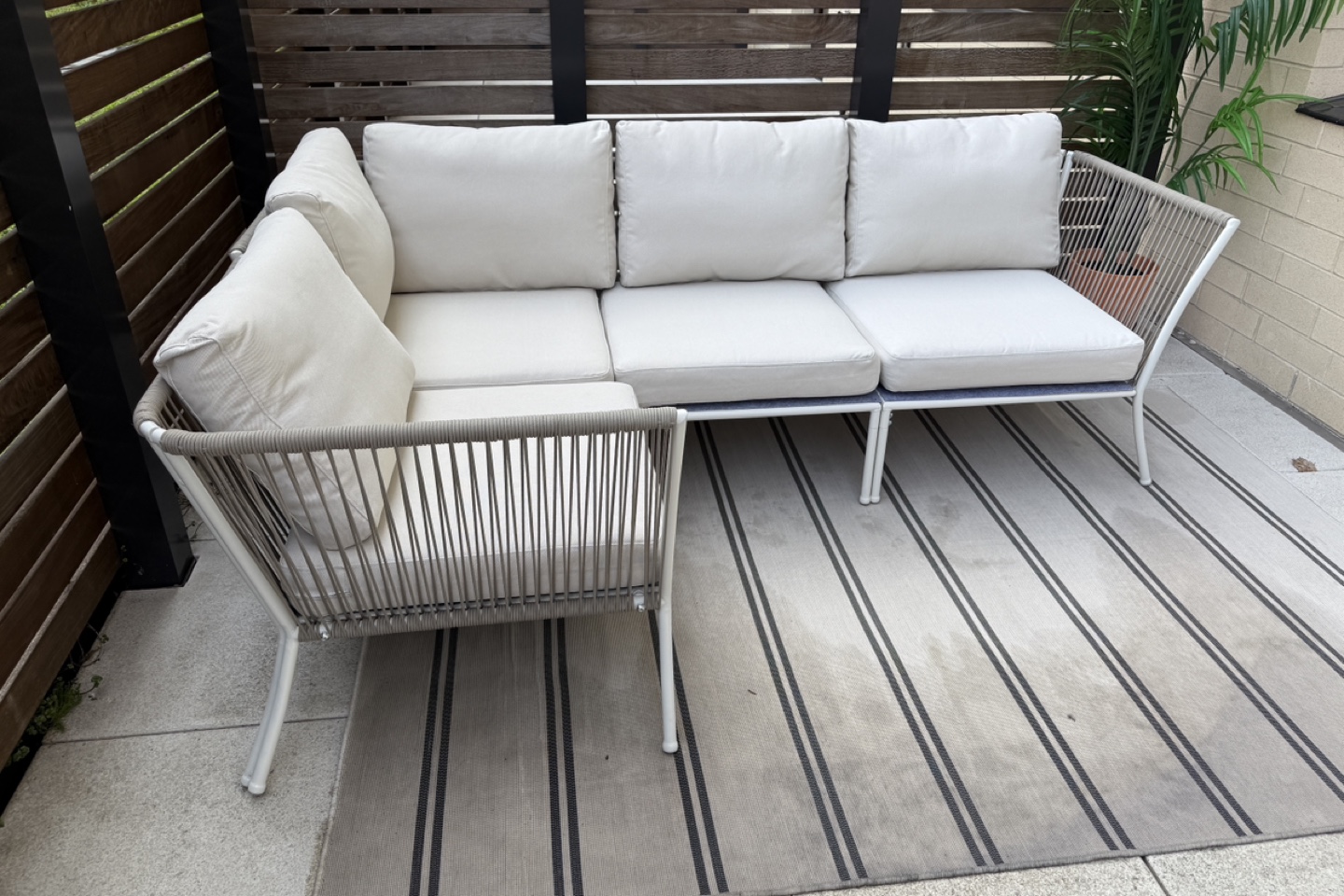 IKEA Outdoor Sectional Sofa Set - Like New! - photo 3