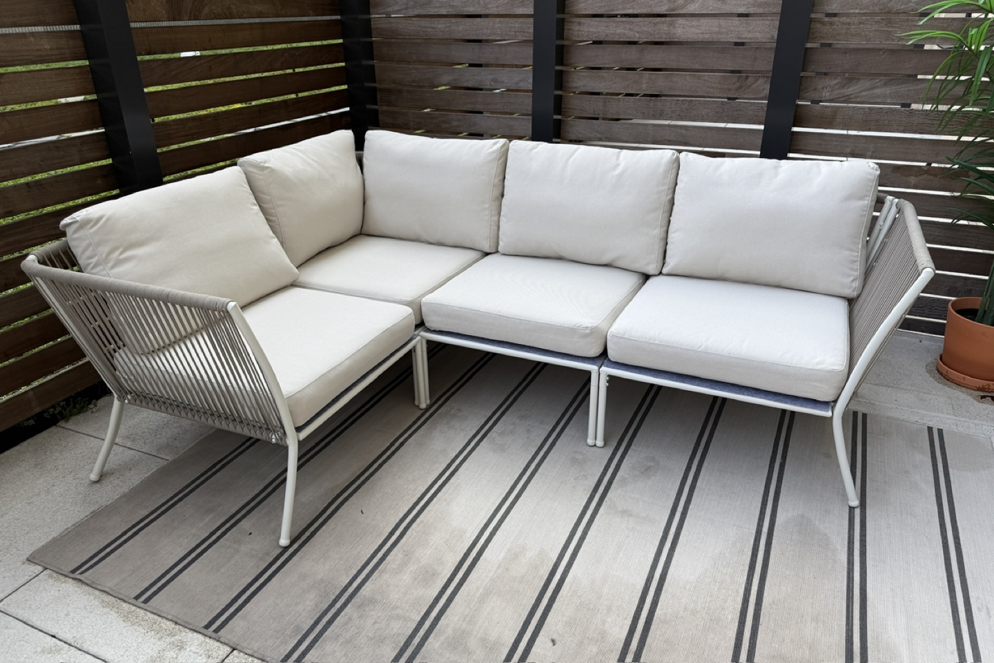 IKEA Outdoor Sectional Sofa Set - Like New! - photo 2