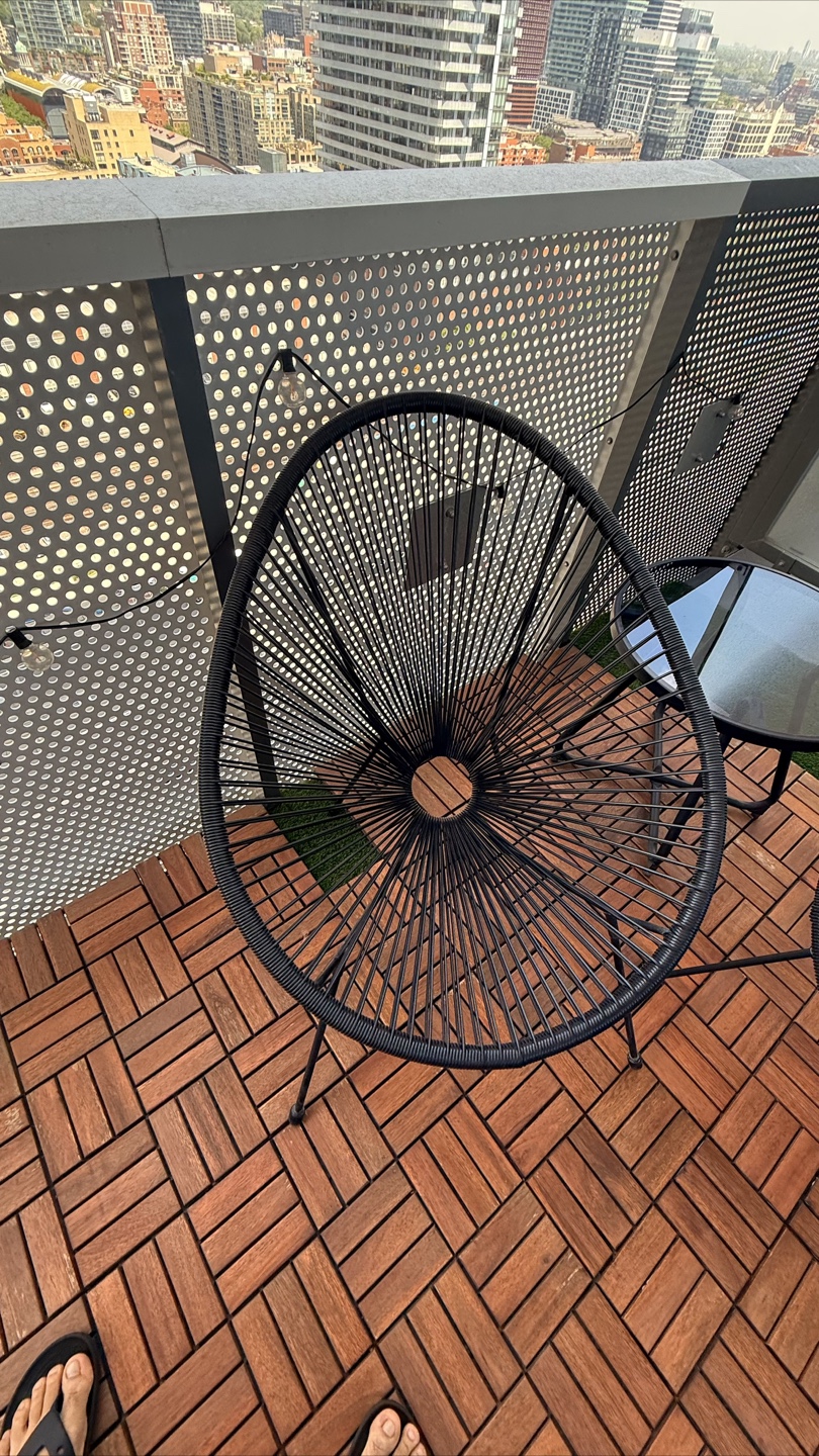 Outdoor Bistro Set - 2 Chairs & Table - photo 2