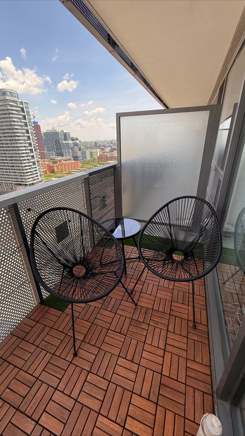 Outdoor Bistro Set - 2 Chairs & Table