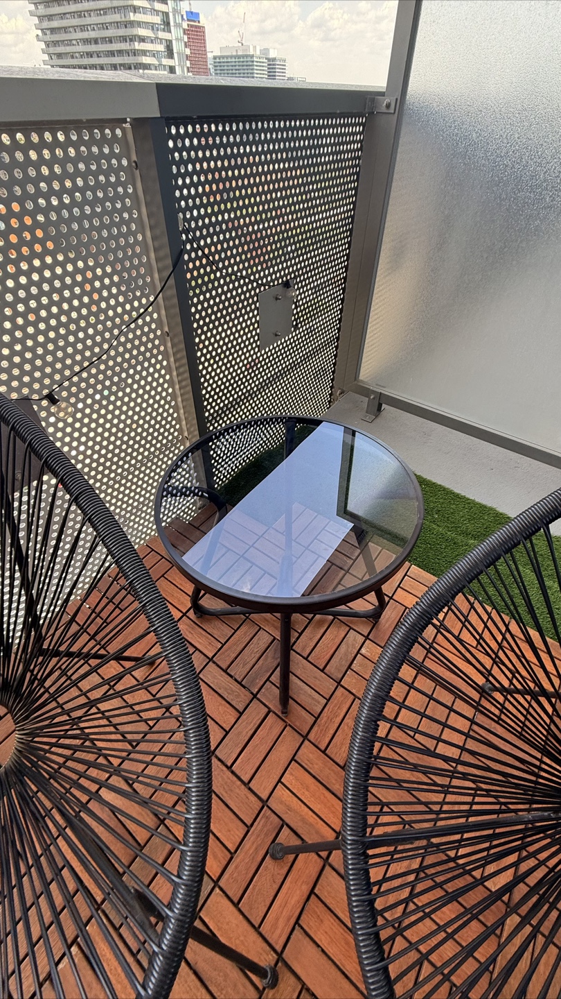 Outdoor Bistro Set - 2 Chairs & Table - photo 4