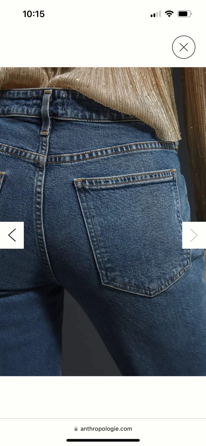 AGOLDE Devon Low-Rise Straight Jeans, Size 27 image indicator(5)