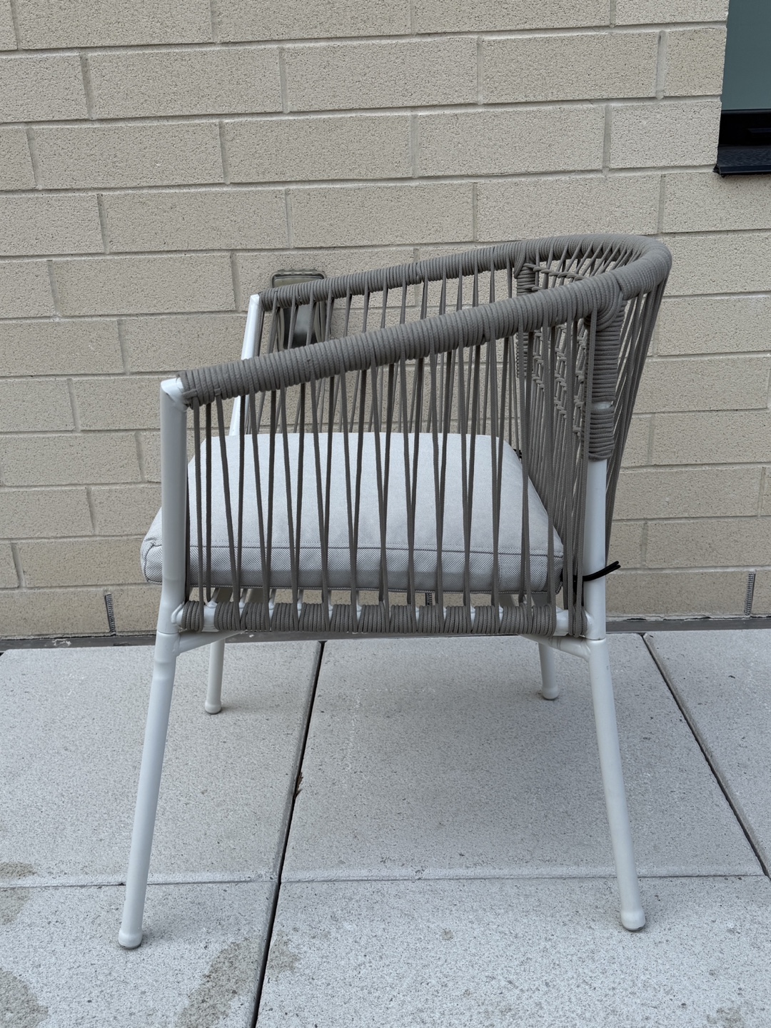 IKEA Outdoor Armchair - Rattan/White - photo 2