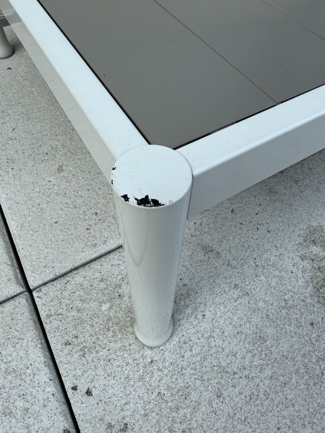 IKEA SEGERON Outdoor Coffee Table - Gray/White - photo 5