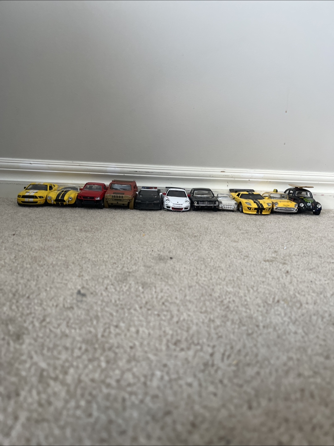Collection of Diecast Toy Cars