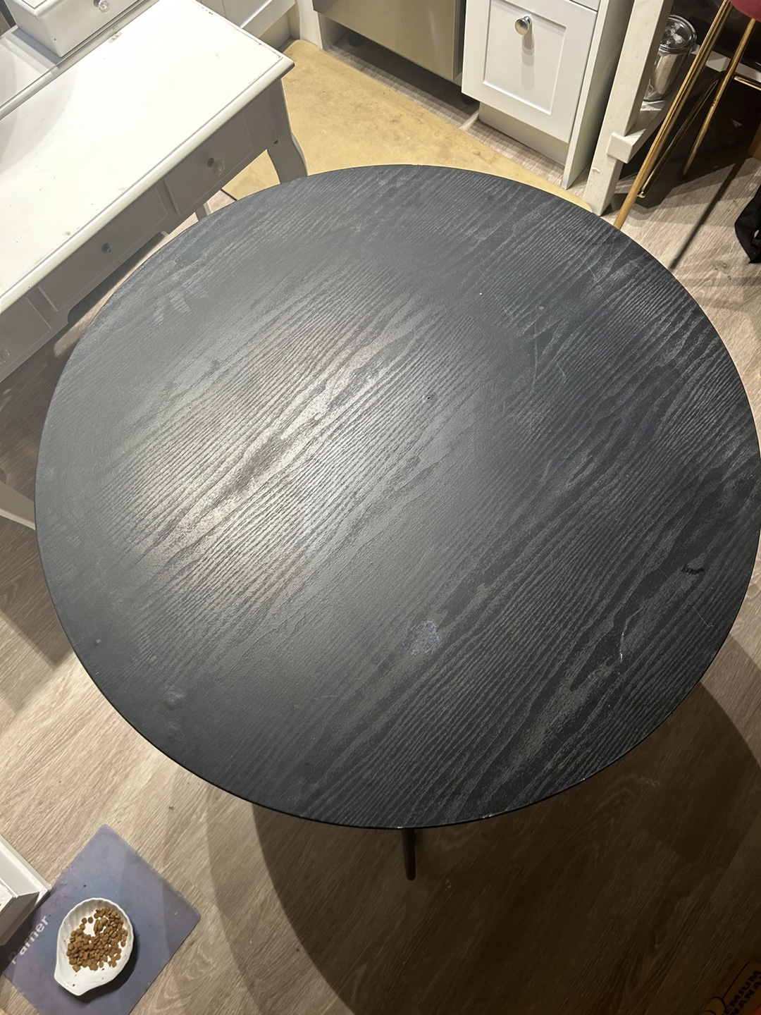Round Black Table - photo 3