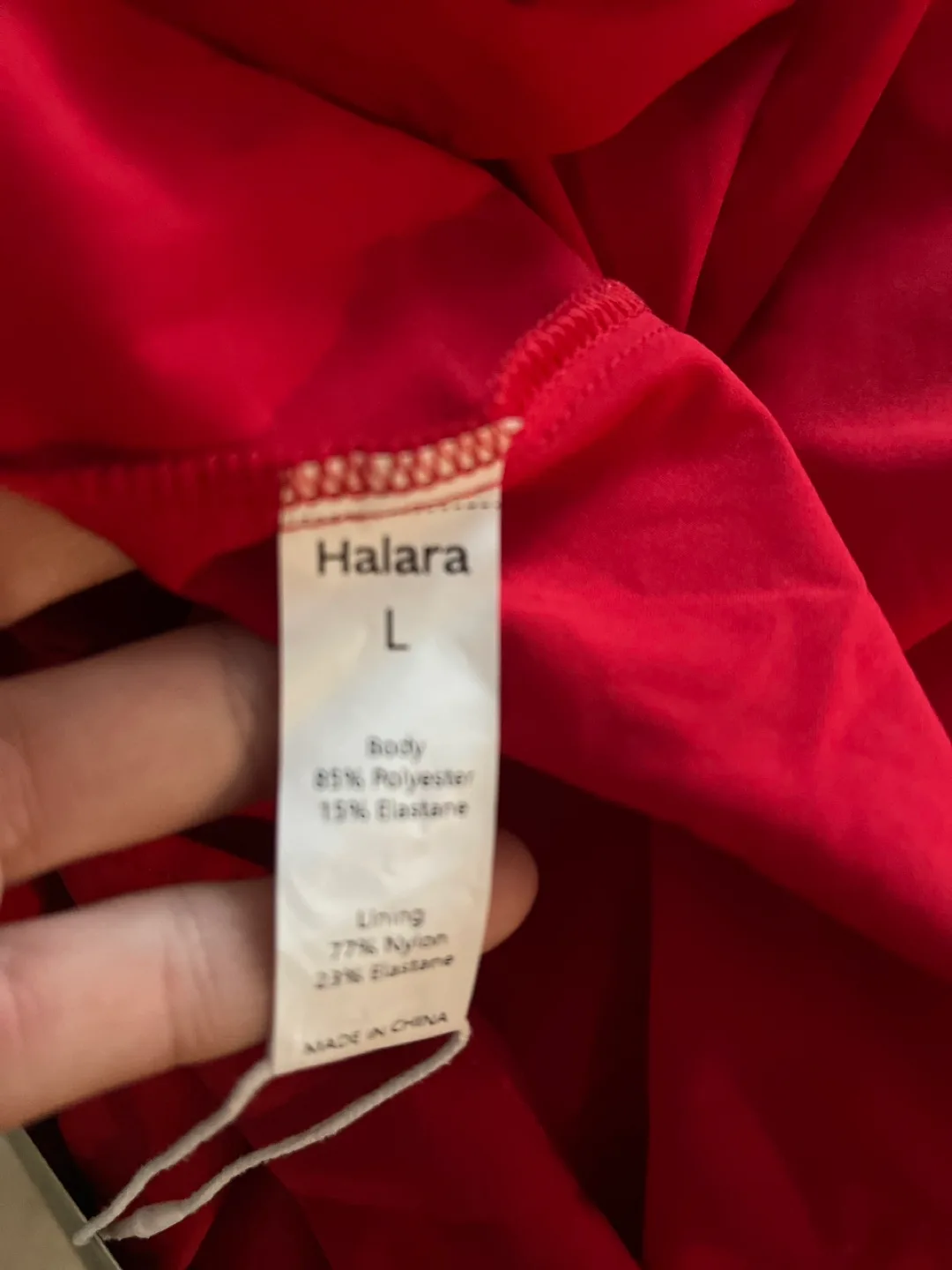 Halara Red Dress - Size L image indicator(3)
