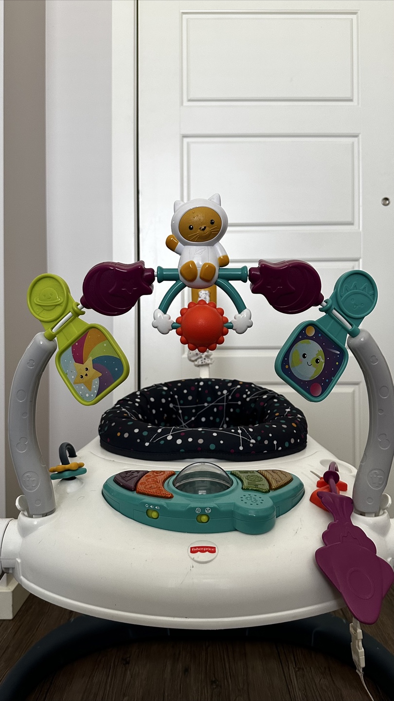 Fisher-Price Astro Kitty SpaceSaver Jumperoo - photo 3