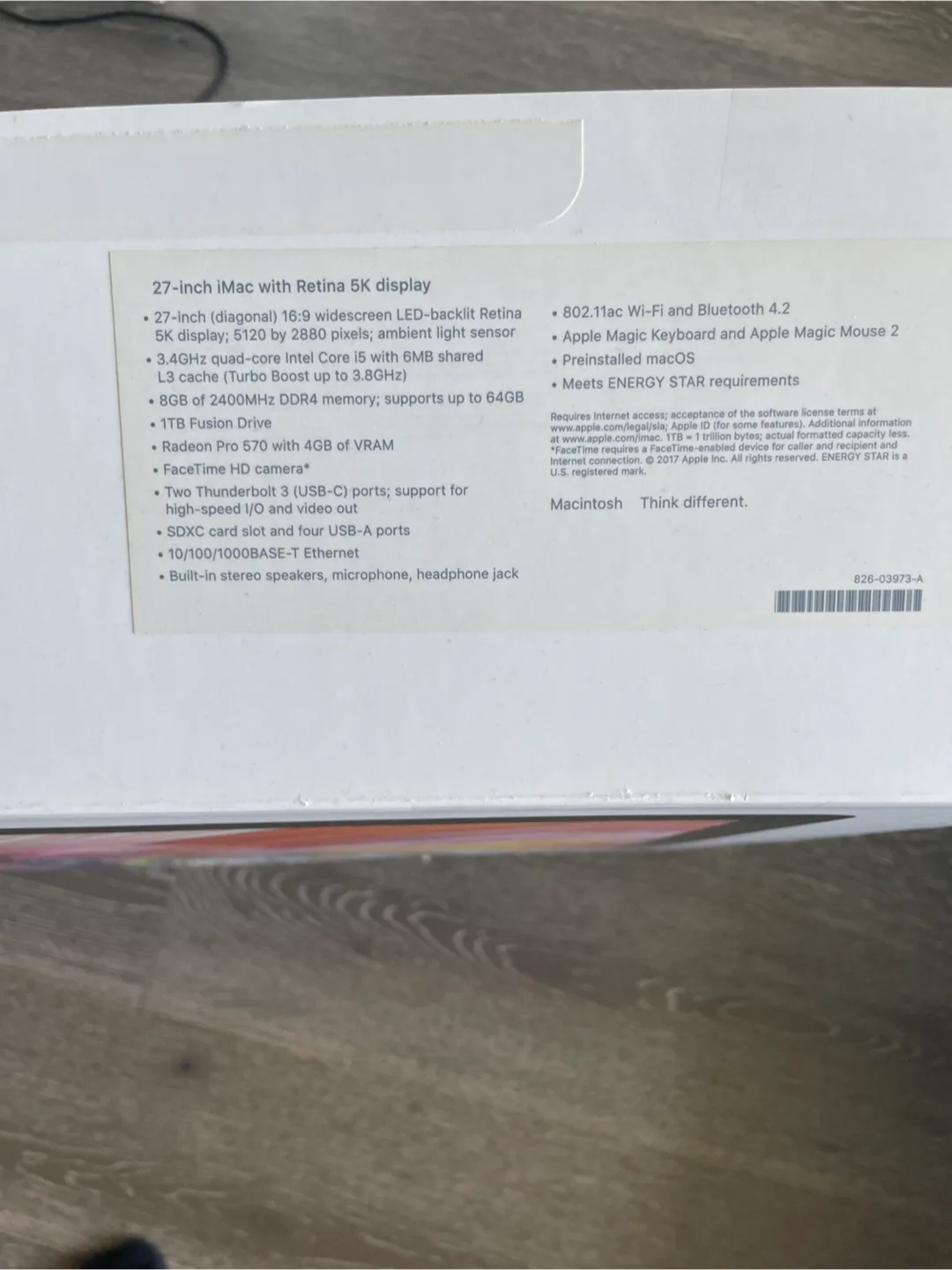 Apple iMac Retina 5K 27-inch (2017) image indicator(3)