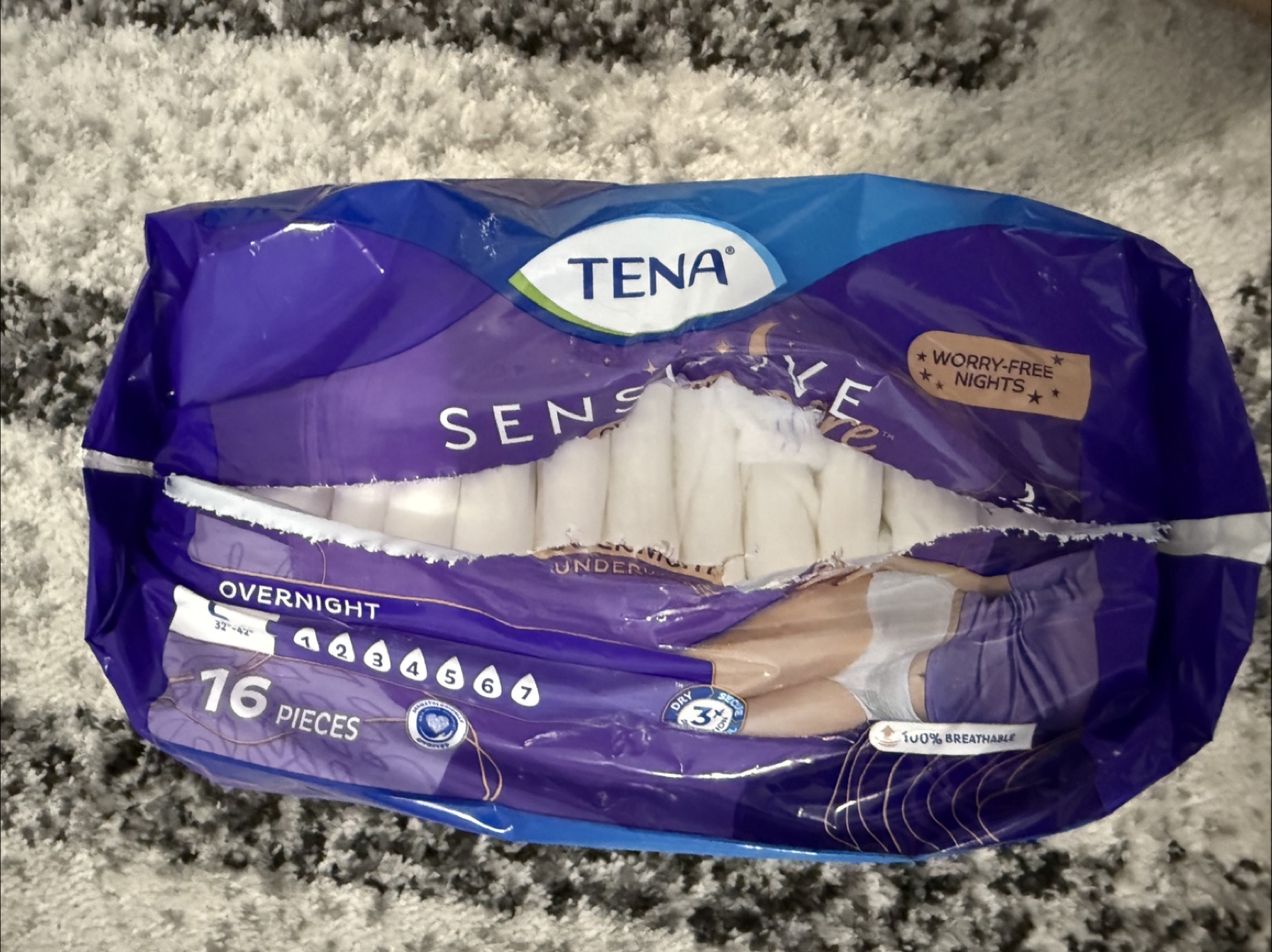 TENA Sensitive Care Overnight Underwear - photo 3