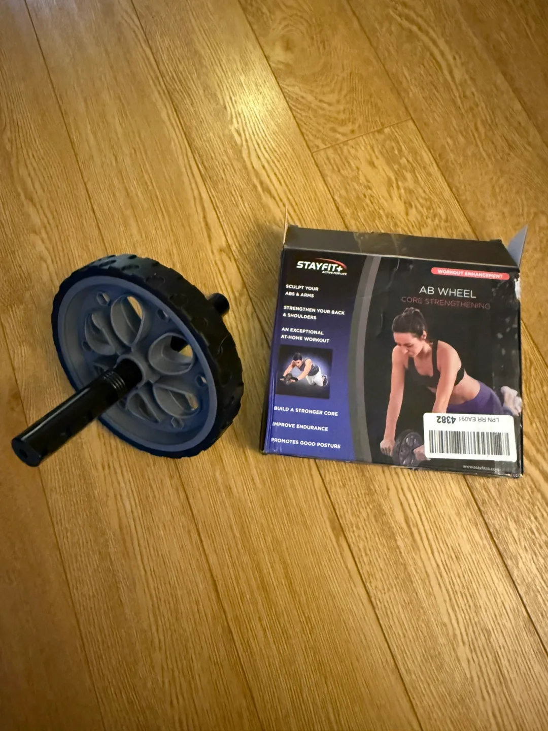 Abdominal Wheel exerciser-Core Strengthening thumbnail