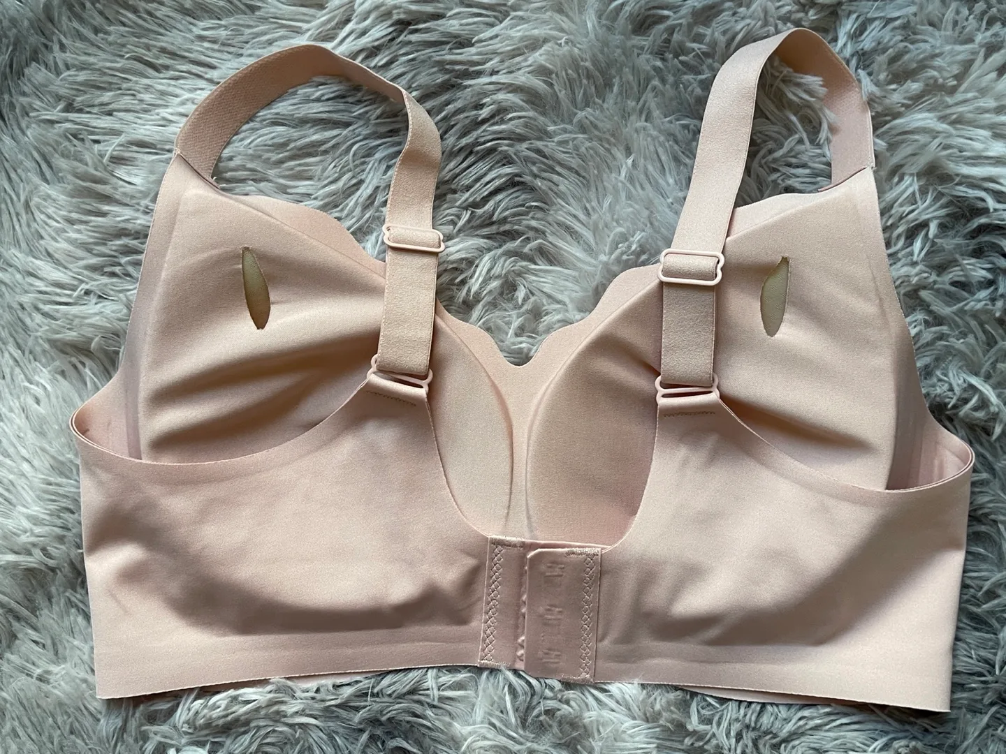 Wireless Shaper Beige Bra - L image indicator(2)