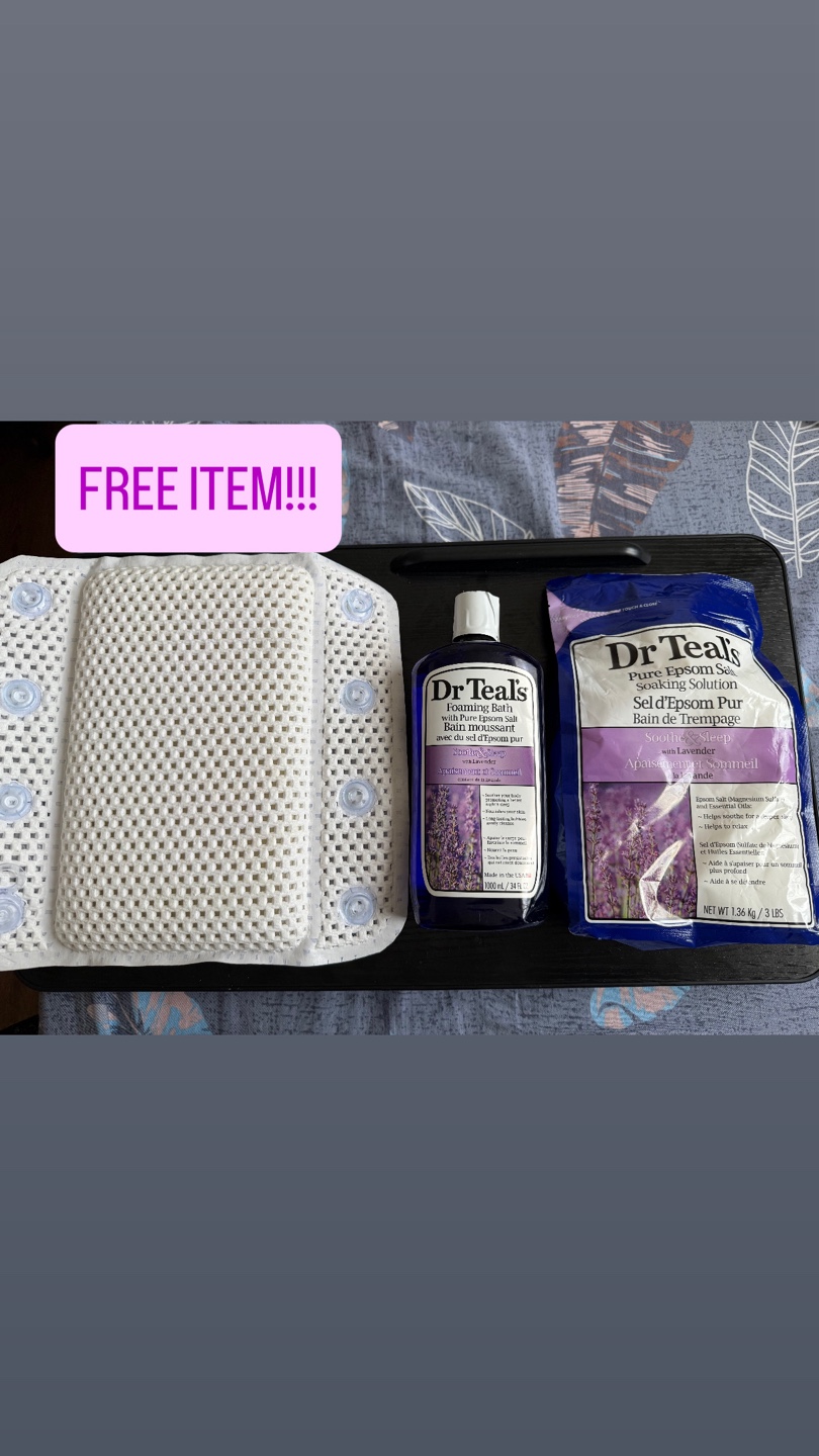 FINAL OFFER!! Dr Teal’s Bath & Body Bundle + FREE ITEM