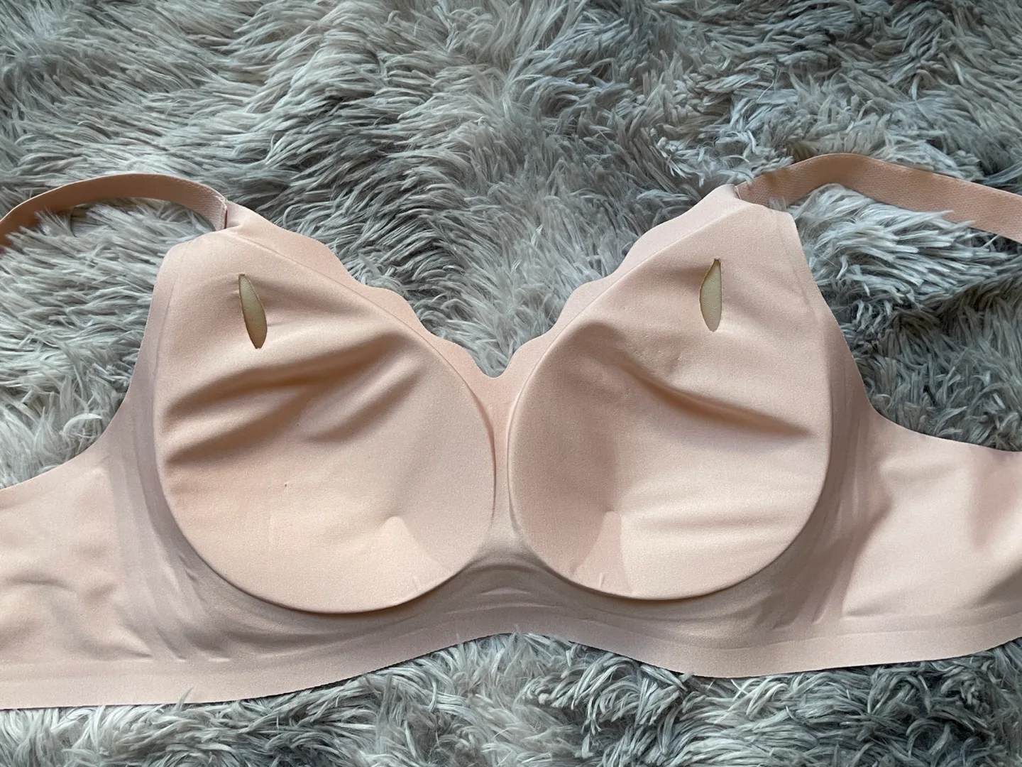 Wireless Shaper Beige Bra - L image indicator(3)