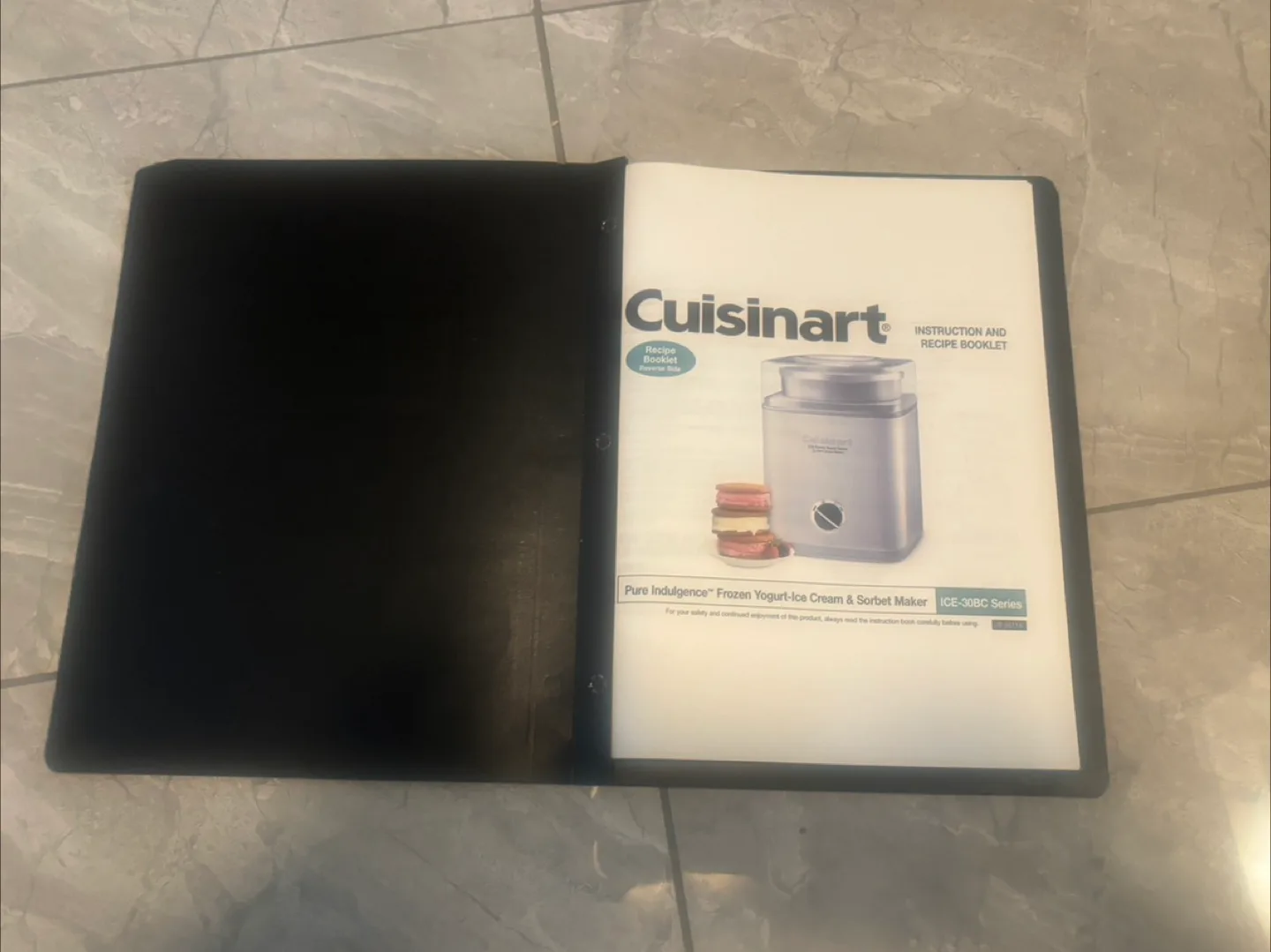 Cuisinart 2QT Frozen Yogurt & Ice Cream Maker thumbnail