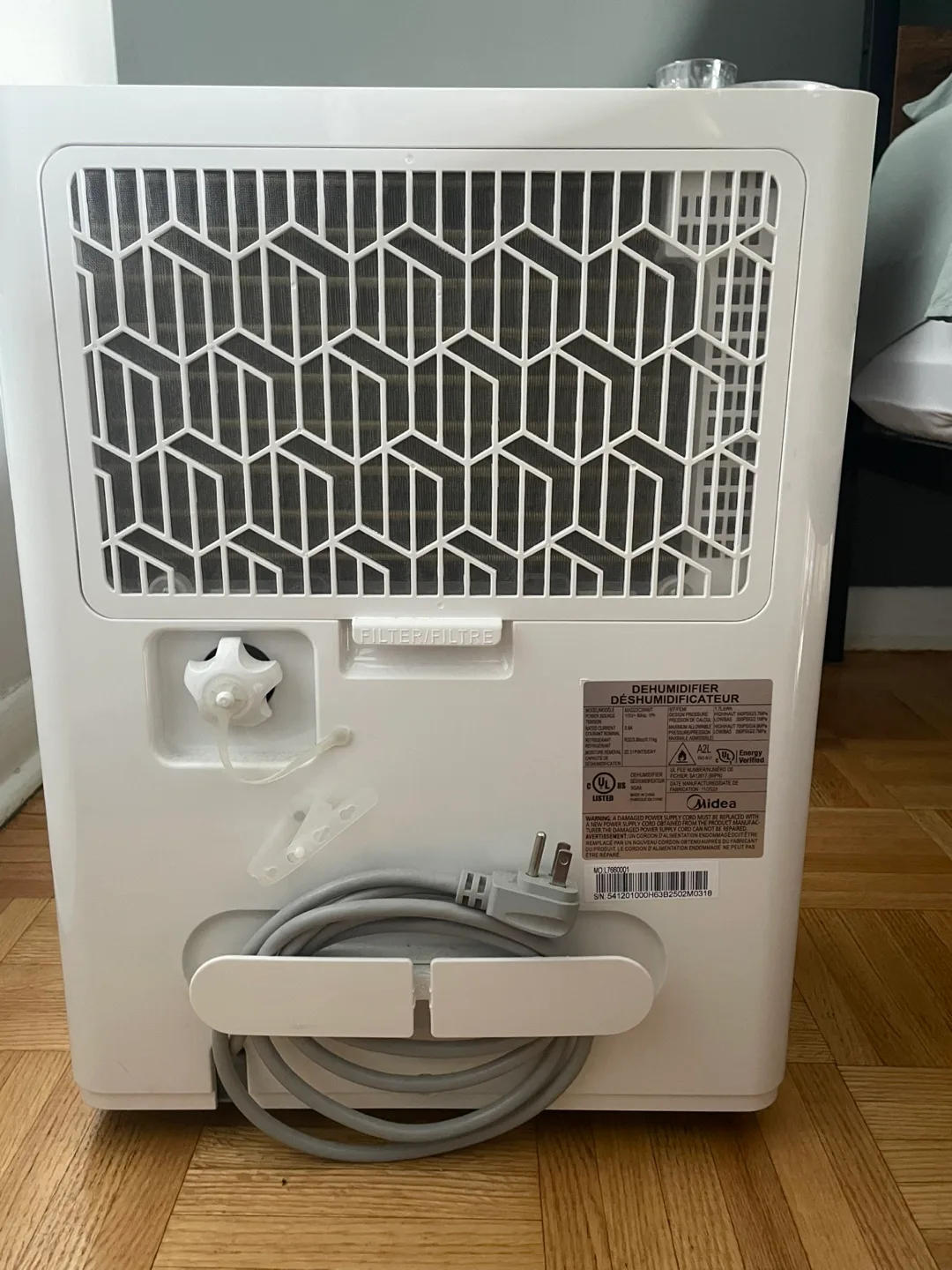 Midea Dehumidifier MAD22C3WMT image indicator(3)