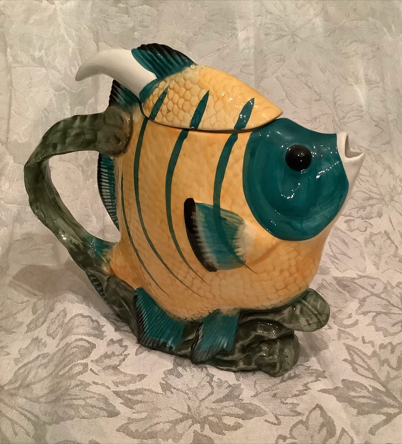 Vintage Fish-Shaped Tea Pot