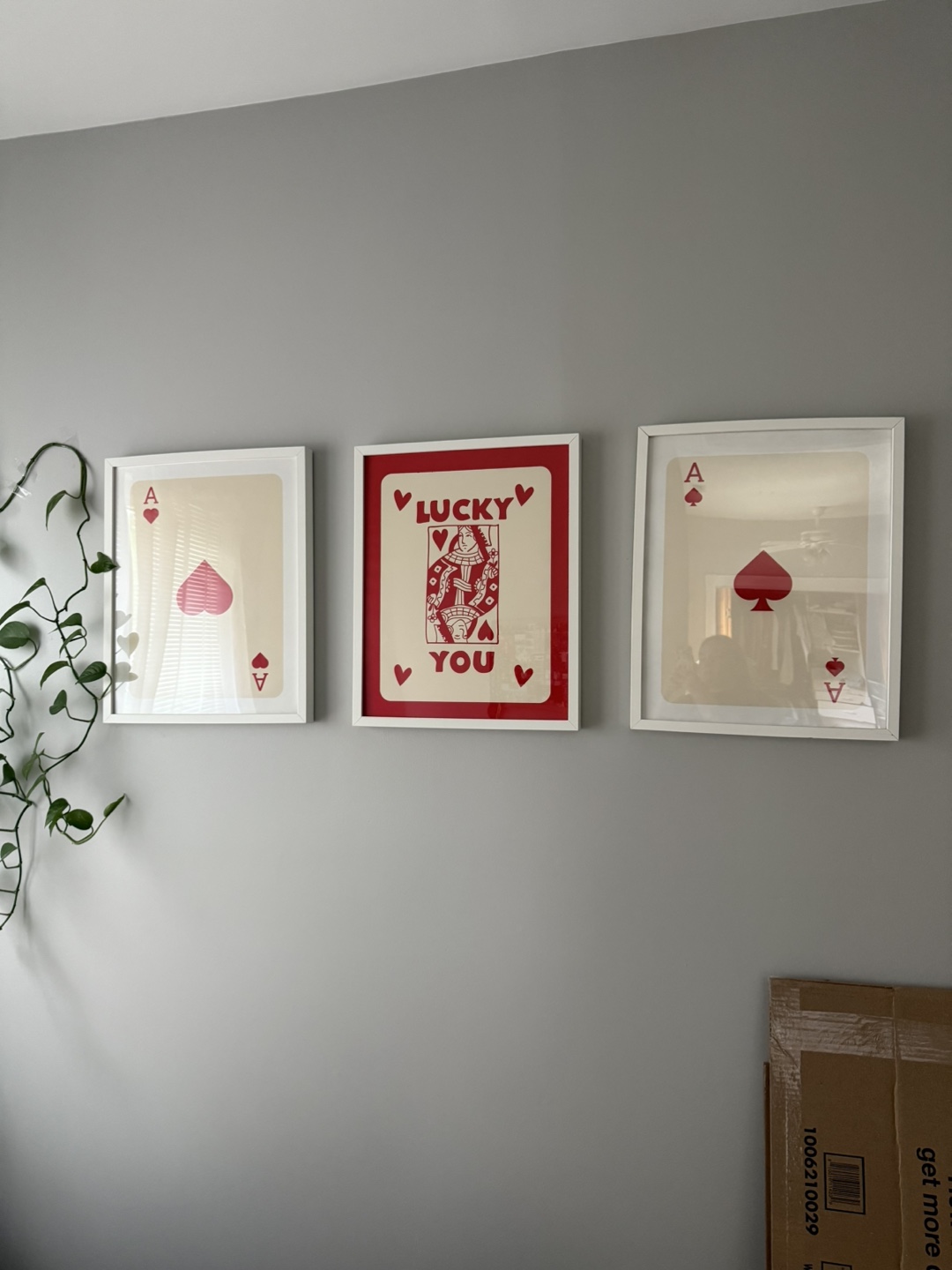 Set of 3 framed prints