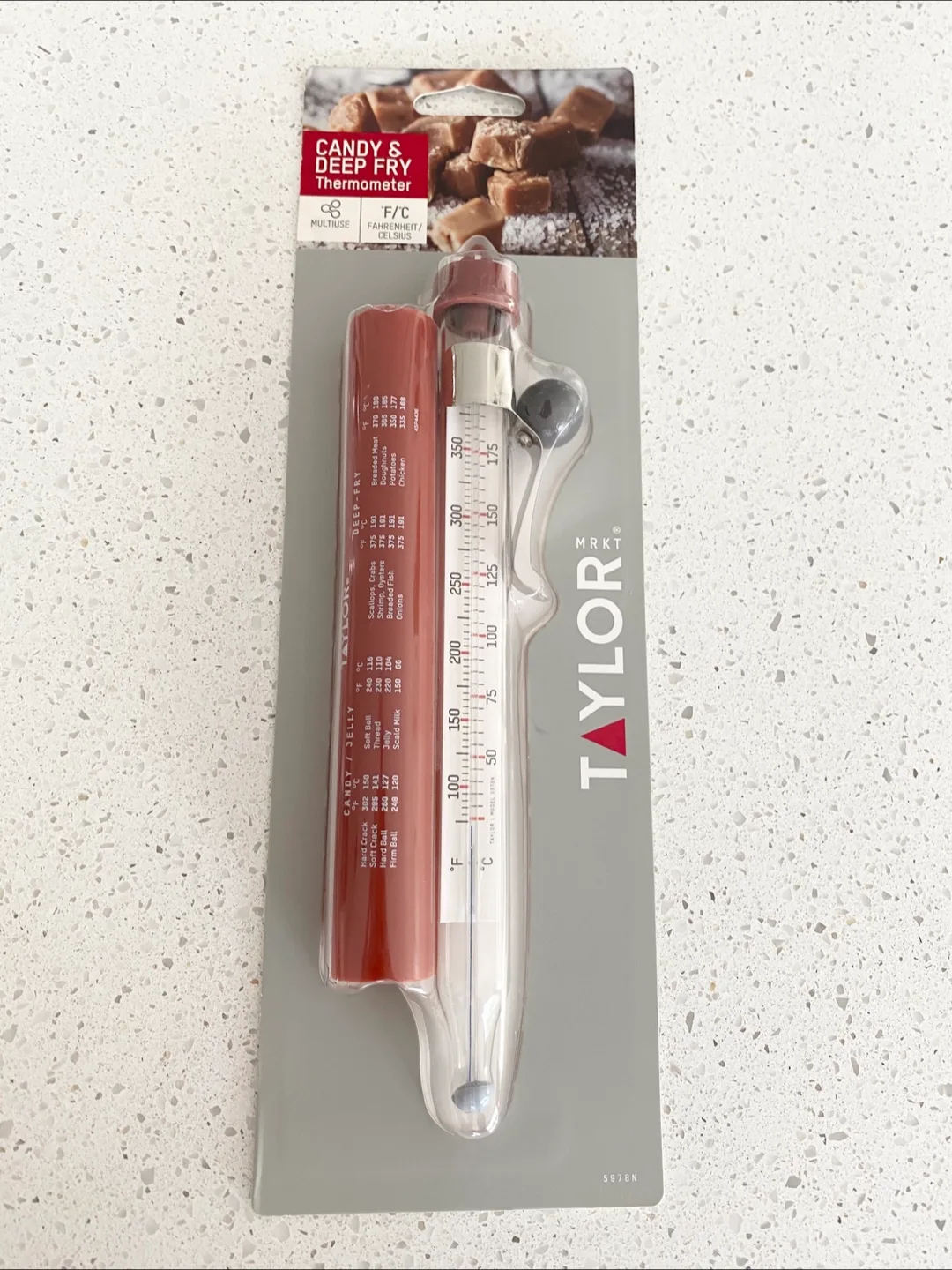 NEW Candy & Deep Fry Thermometer F/C thumbnail