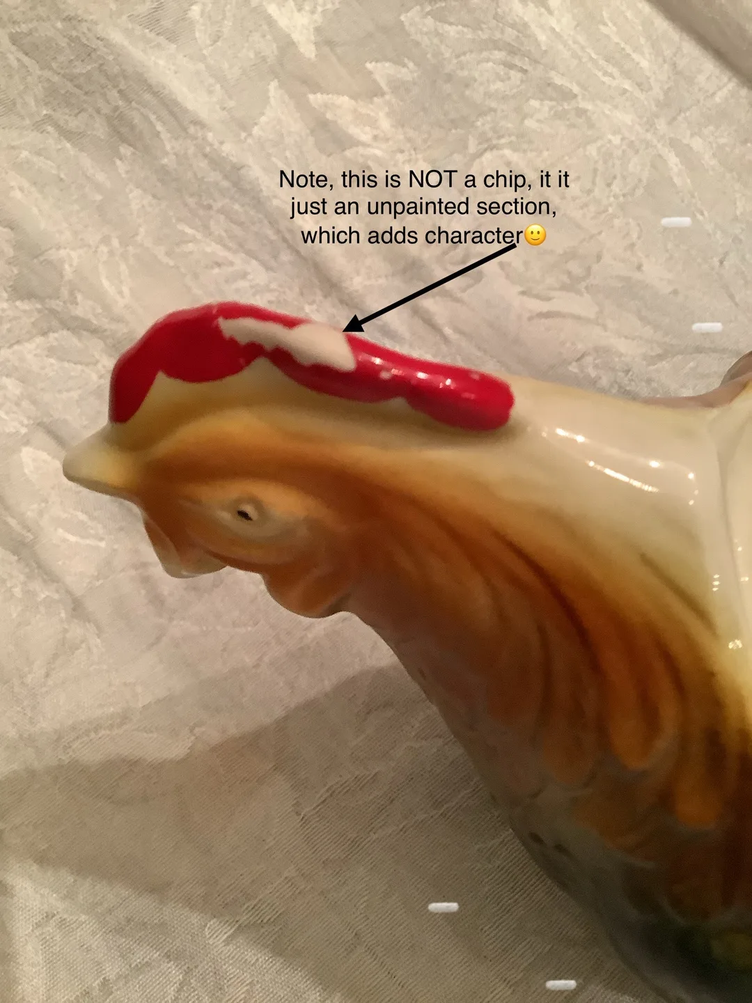 Vintage Tony Wood Rooster-Shaped Tea Pot image indicator(5)