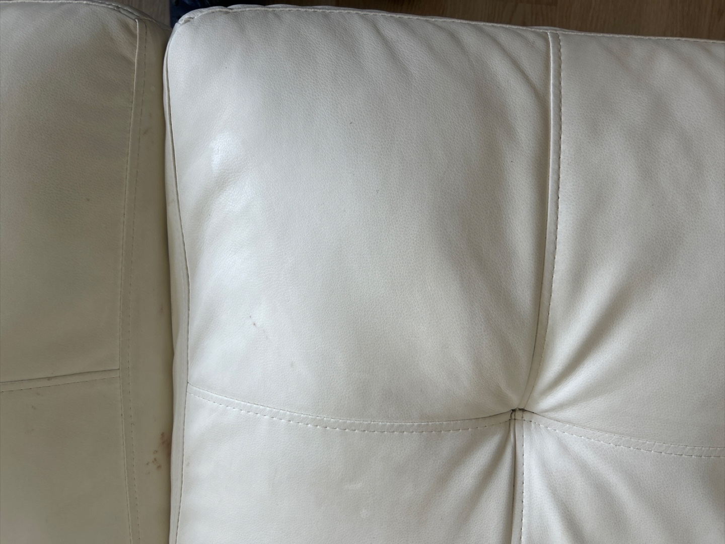 White Leather Sofa Bed