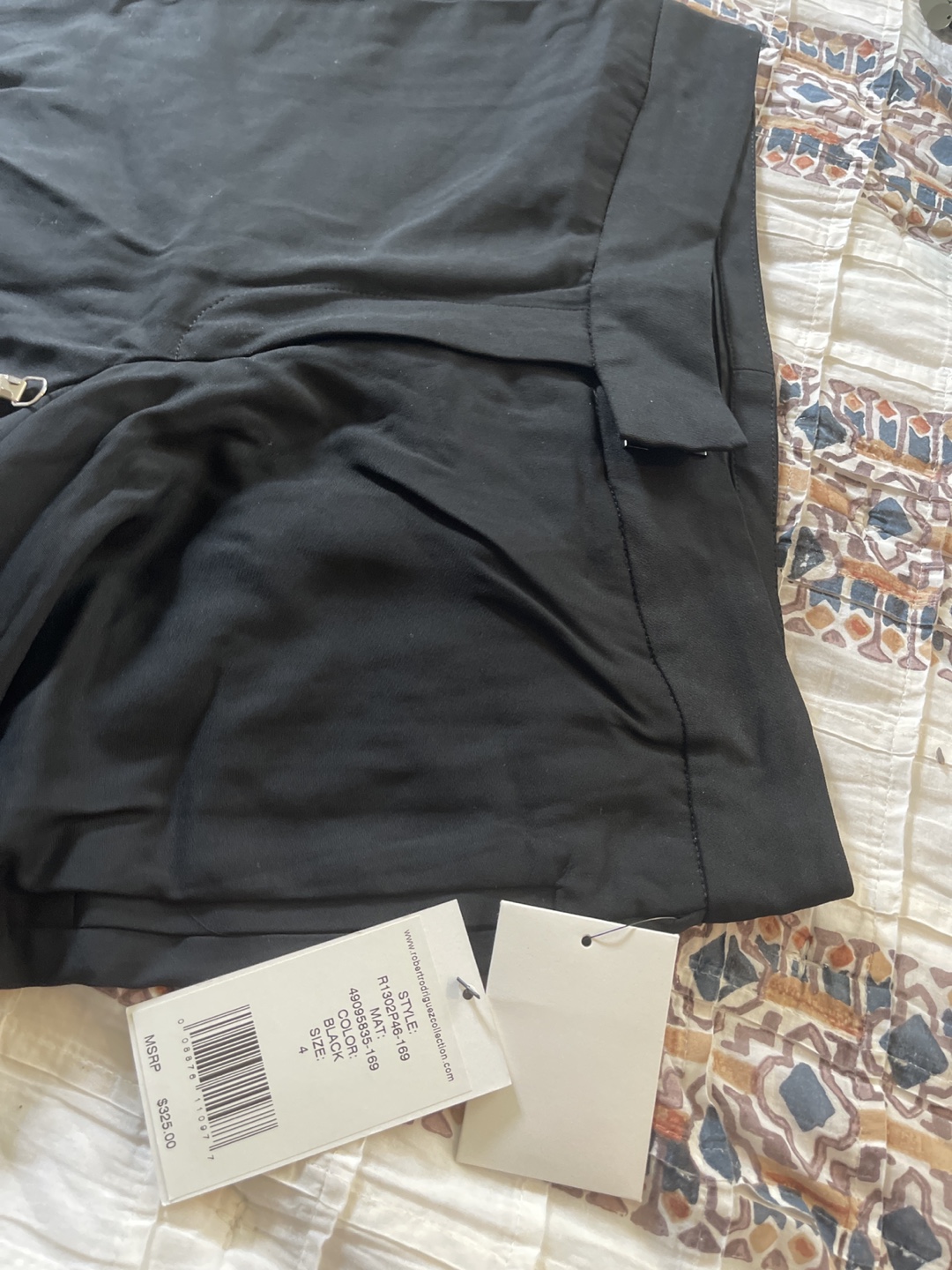Robert Rodriguez black dress pants , Size 4 - photo 3