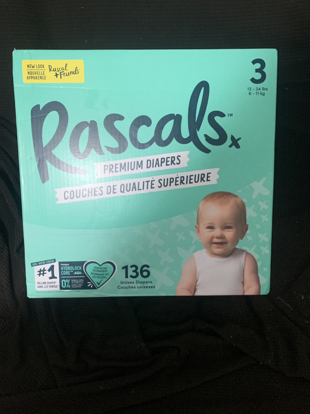 Rascals diapers size 3