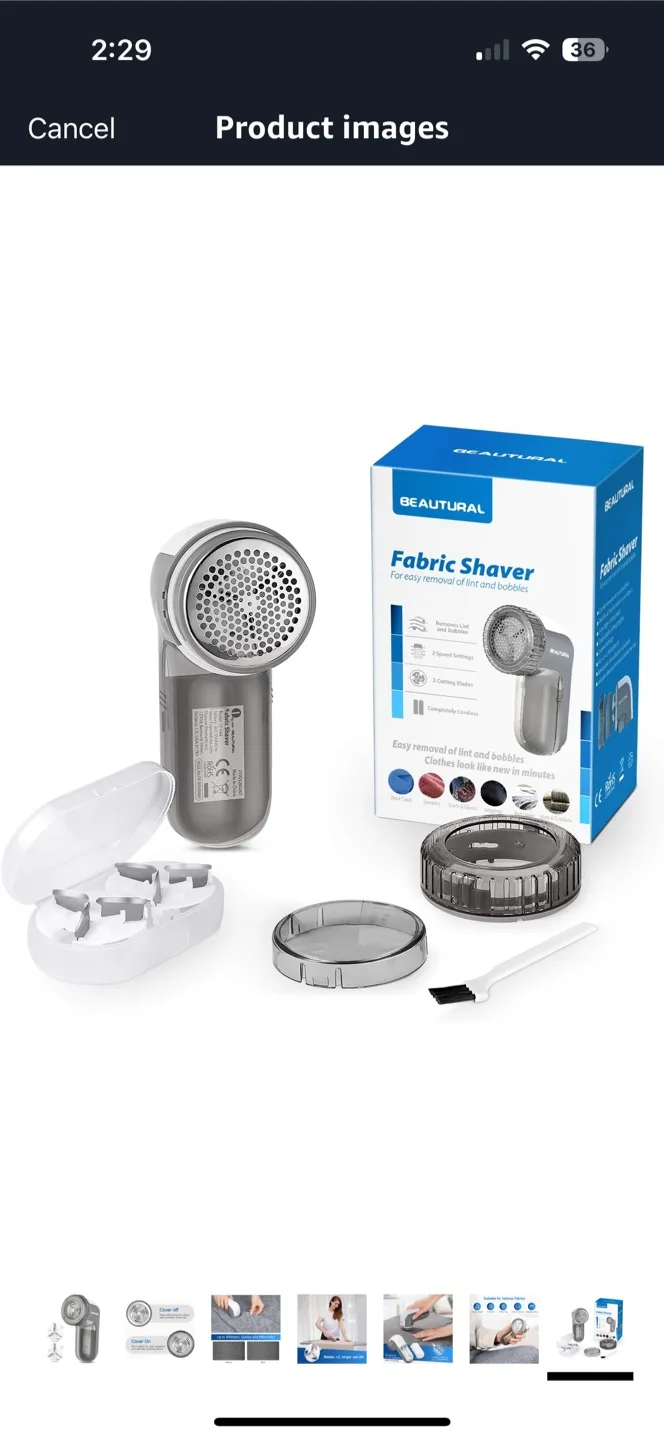 ‼️MOVING SALE‼️ Lint Remover Fabric Shaver image indicator(7)