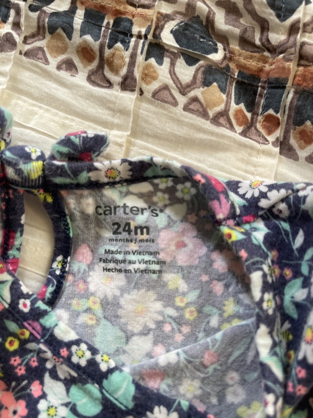 Carter's Floral Top - Size 24 Months - photo 2