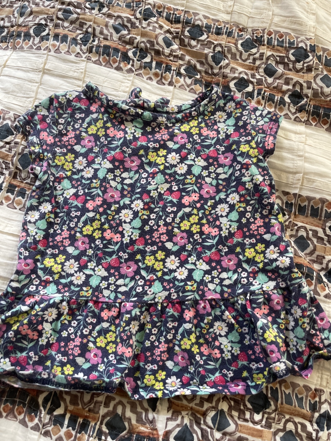 Carter's Floral Top - Size 24 Months
