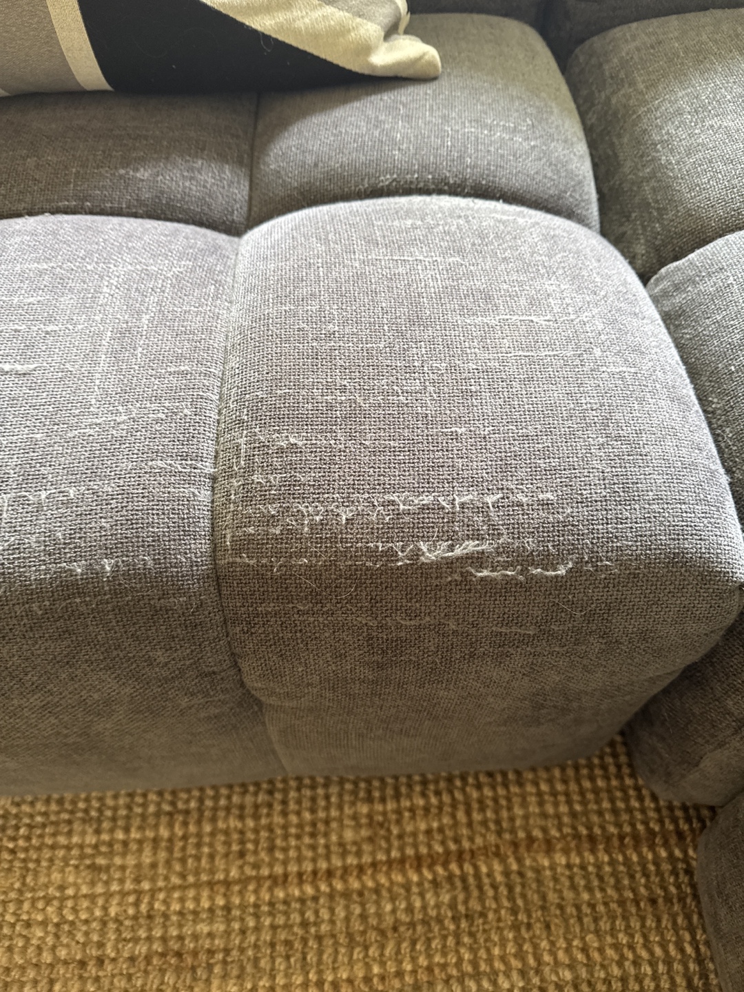 Grey Modular Sectional Sofa - photo 3