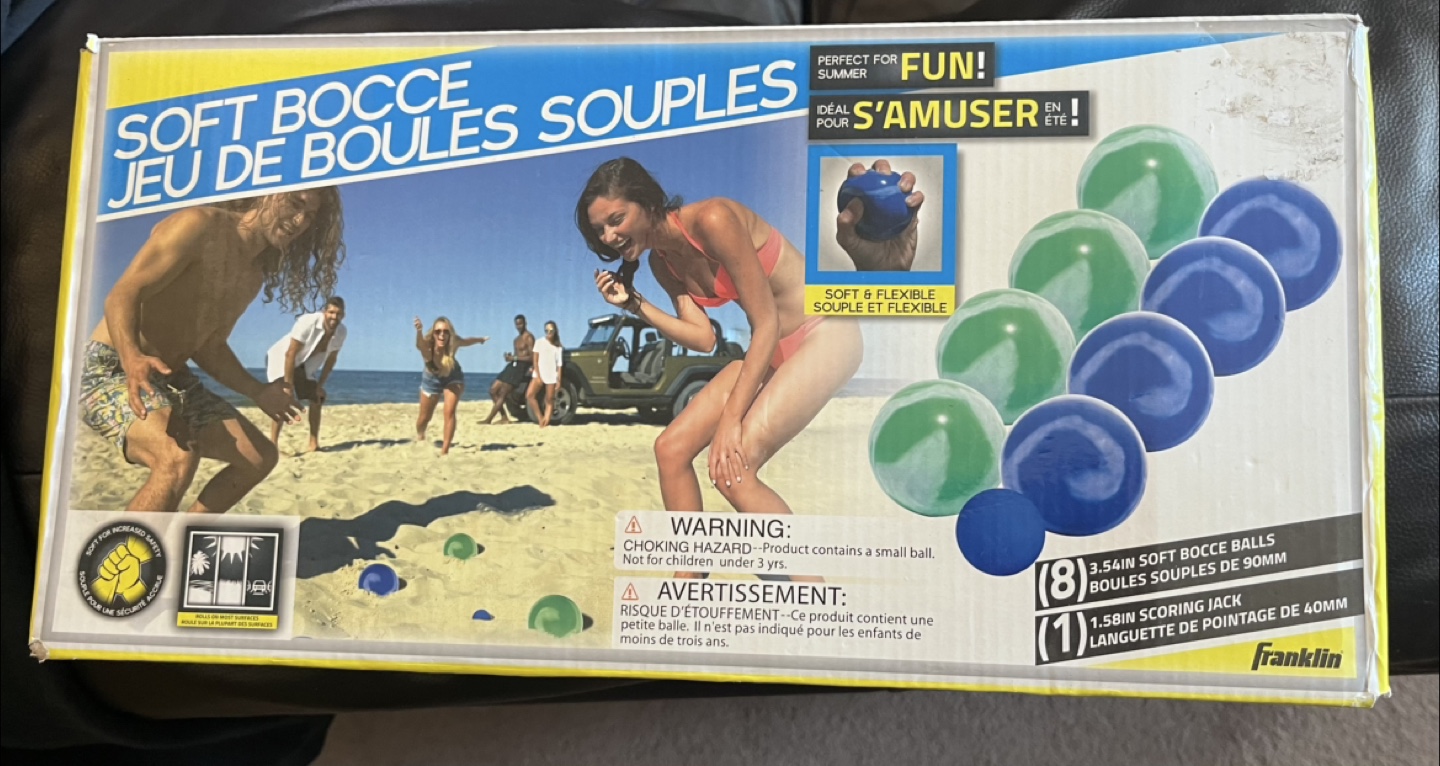 Franklin Soft Bocce Set - Fun for Summer!