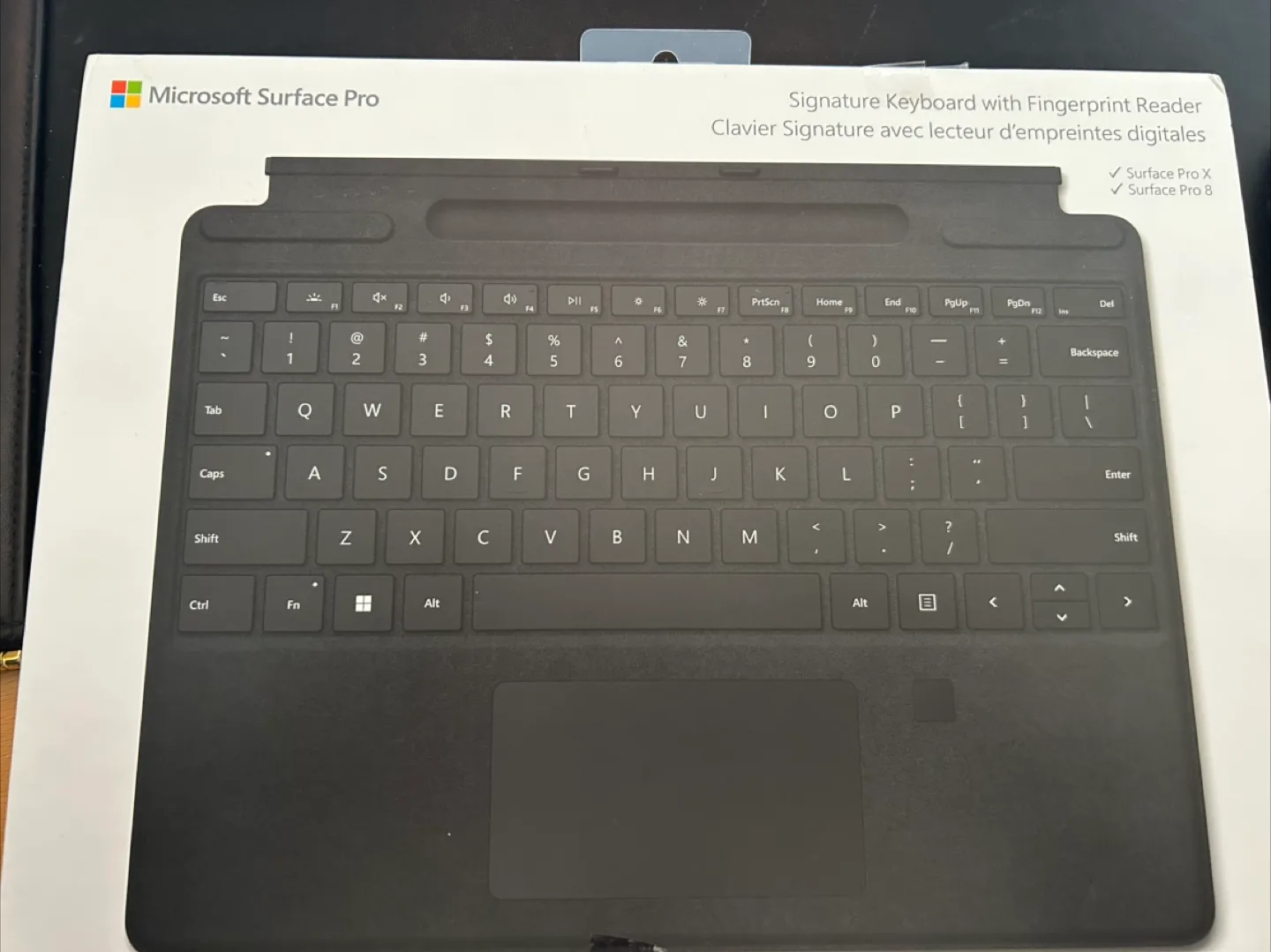 Brand New Microsoft Surface Pro Cover Keyboard wt Fingerprint ID image indicator(9)