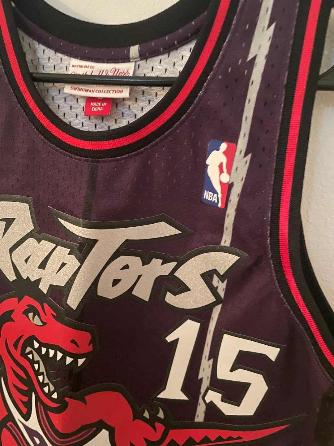 Vince Carter Raptors Jersey Basketball Shirt Size S image indicator(6)