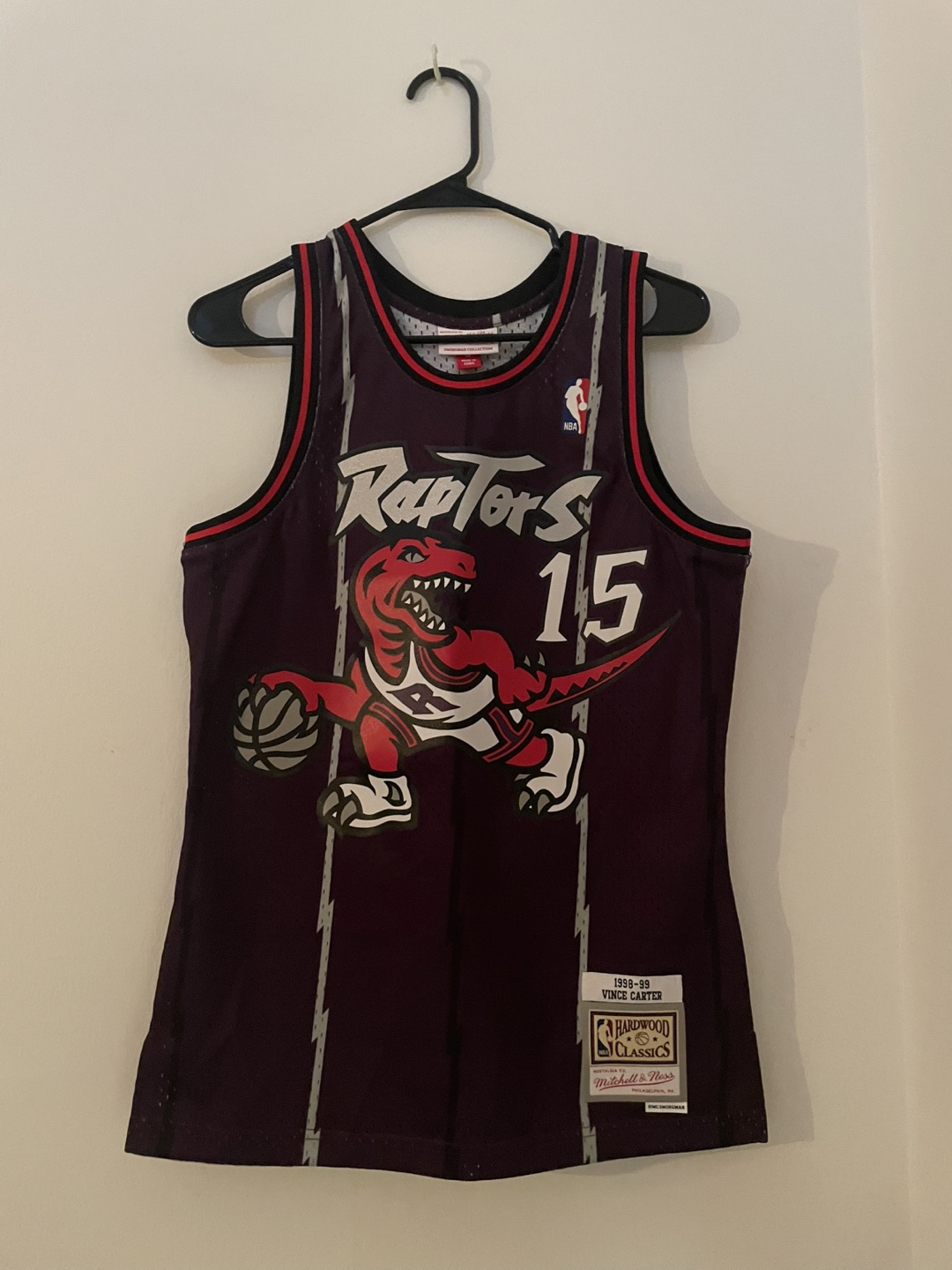 Vince Carter Raptors Jersey Basketball Shirt Size S